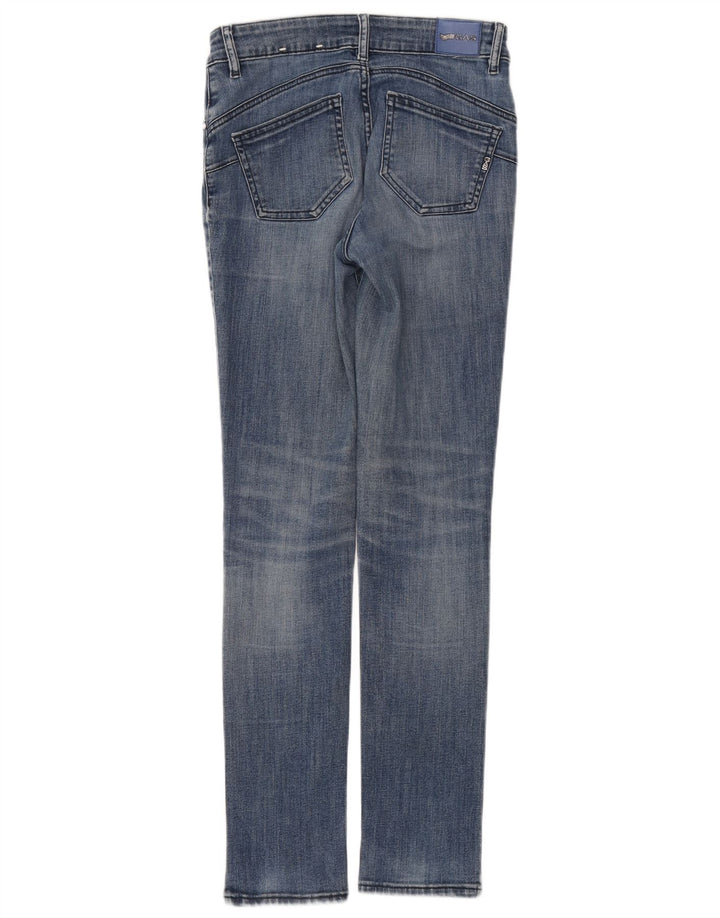 Vaqueros Slim Mujer Gas W26 L30 Algodón Azul