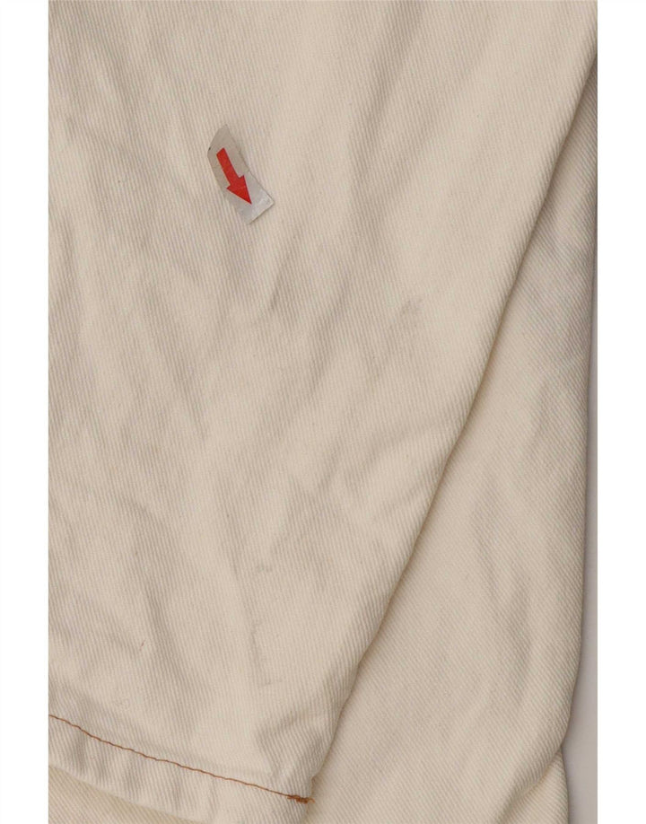 Vaqueros rectos para hombre Genesis W30 L30 blanco roto