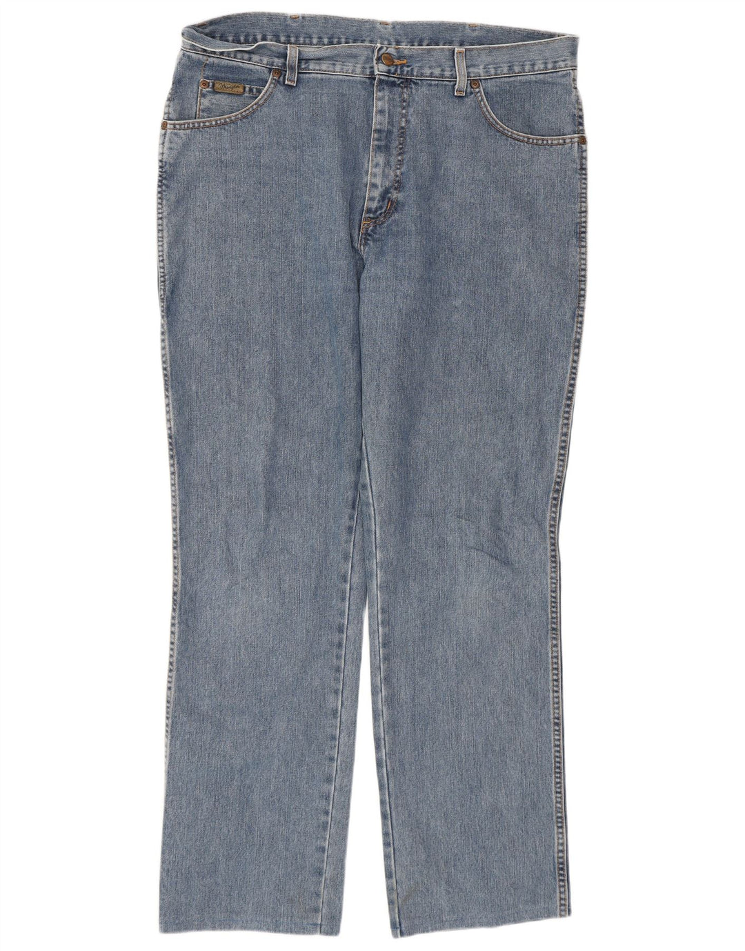Wrangler Vaqueros rectos para hombre W36 L32 Azul Algodón Clásico