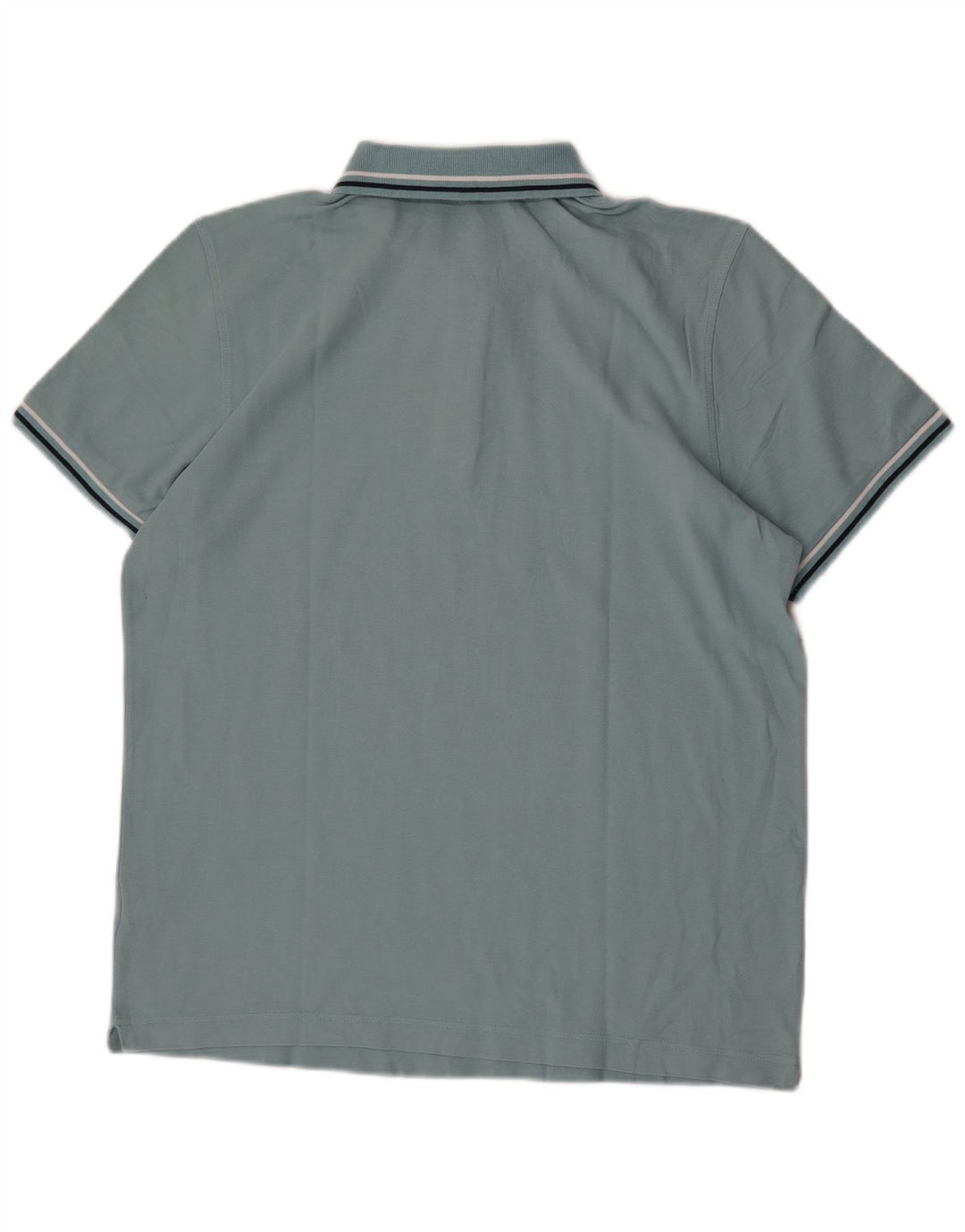 Polo Lotto Hombre Grande Azul Algodón