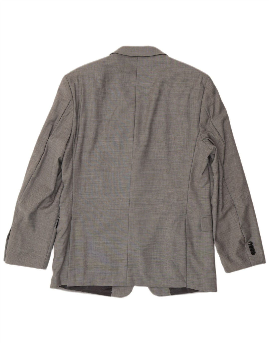 Tommy Hilfiger Chaqueta tipo blazer de 2 botones para hombre UK 40 Large Grey Wool