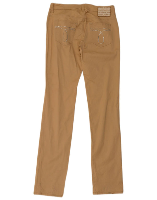 Calvin Klein Pantalones Casuales Slim para Mujer W27 L34 Algodón Beige