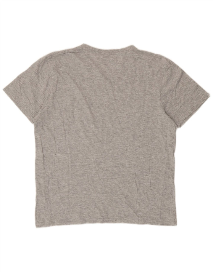 Camiseta Saltrock Hombre Top Algodón Gris Medio