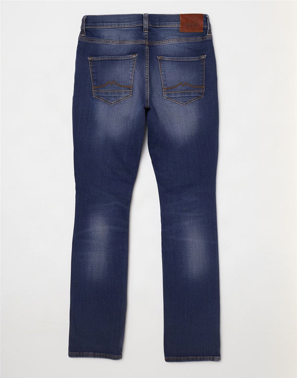 Mustang Vaqueros Slim Vegas para Hombre W30 L32 Algodón Azul