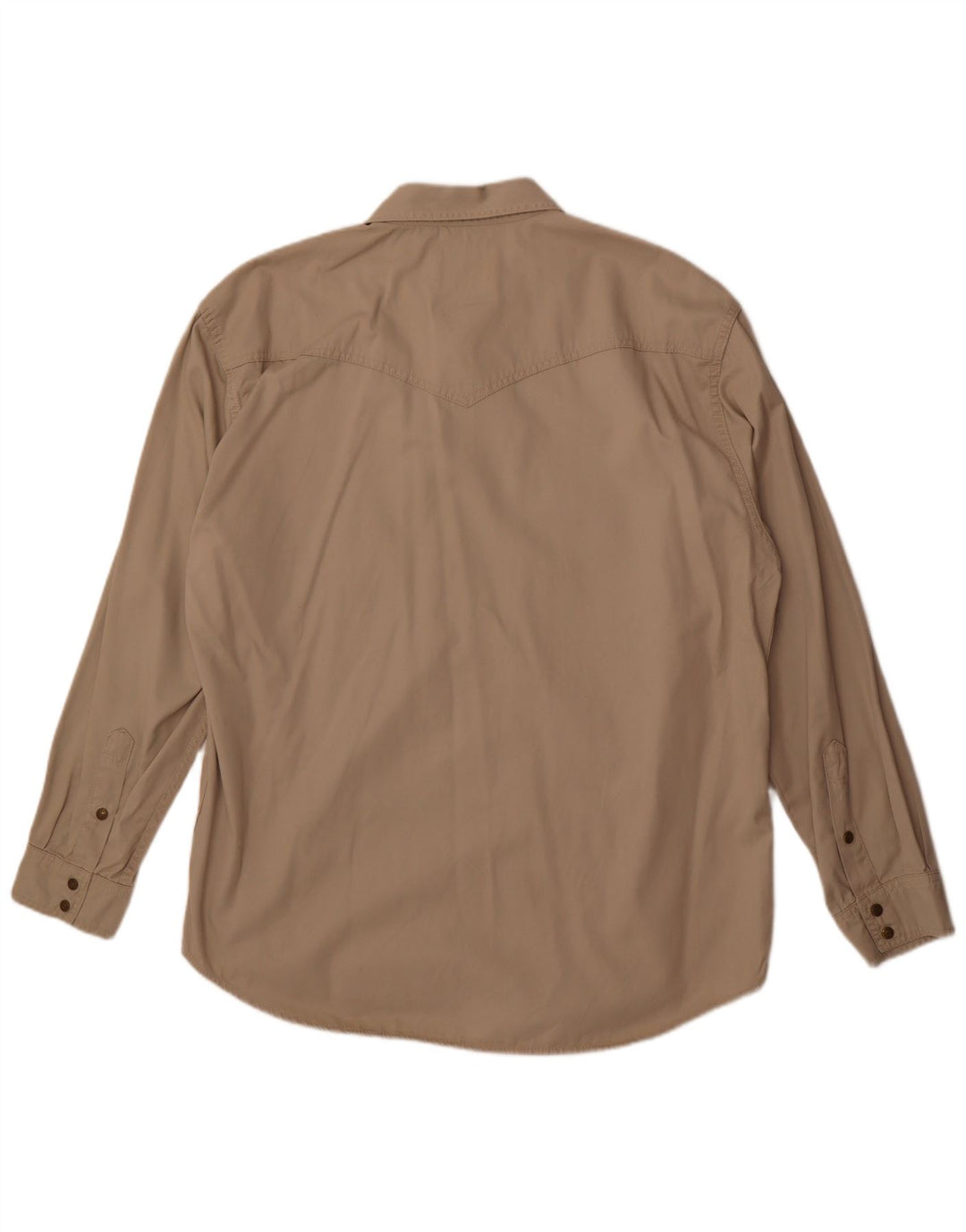 Wrangler Camisa Hombre 2XL Algodón Beige