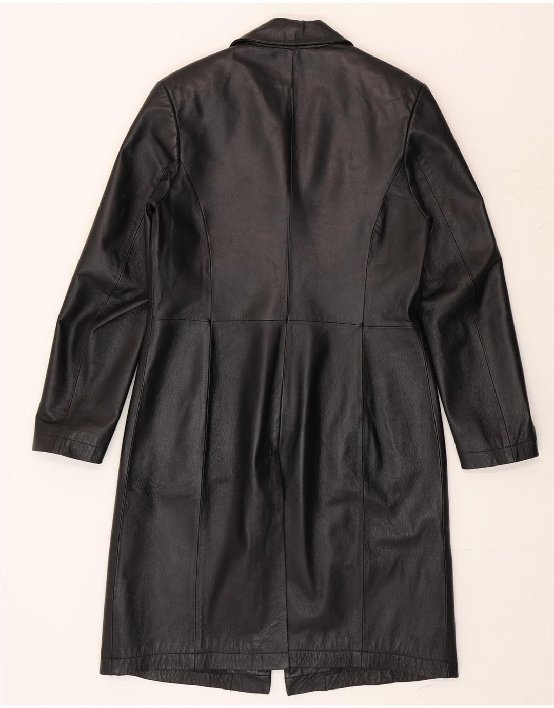Abrigo De Piel Mujer Privilegi IT 42 Medium Cuero Negro