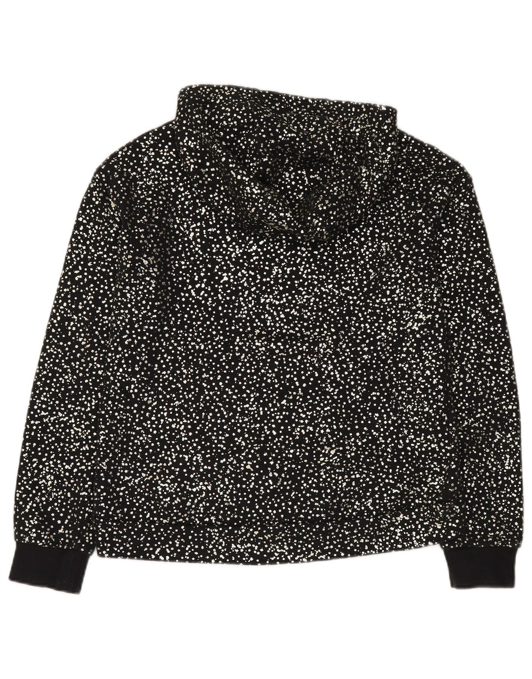 NIKE Sudadera con Capucha para Niñas 13-14 Años XL Algodón Moteado Negro