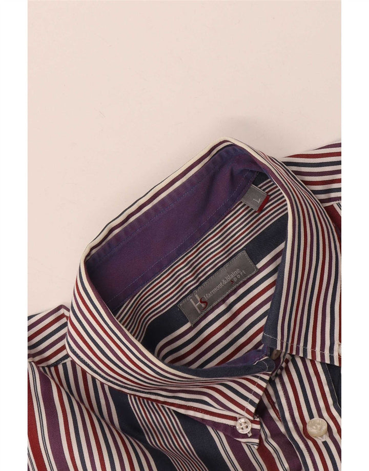 Camisa Harmont & Blaine Hombre Grande Rayas Multicolor