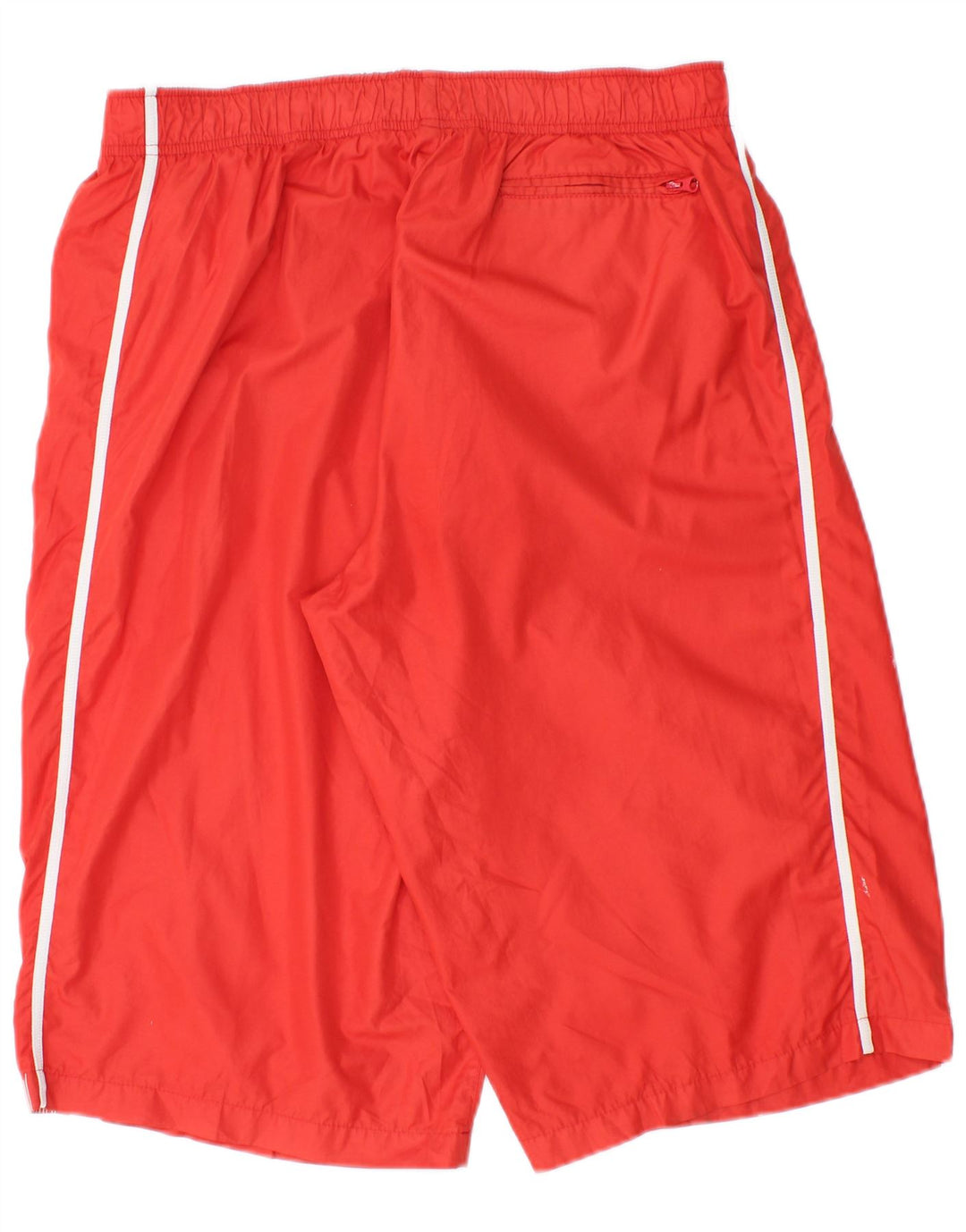 Nike - Pantalones cortos deportivos para hombre, talla grande, poliéster rojo