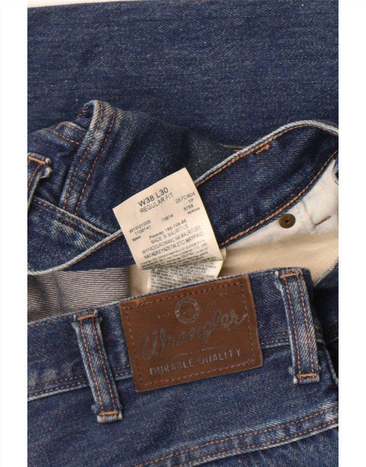 Wrangler Vaqueros Cortos De Corte Regular Para Mujer W38 L26 Algodón Azul