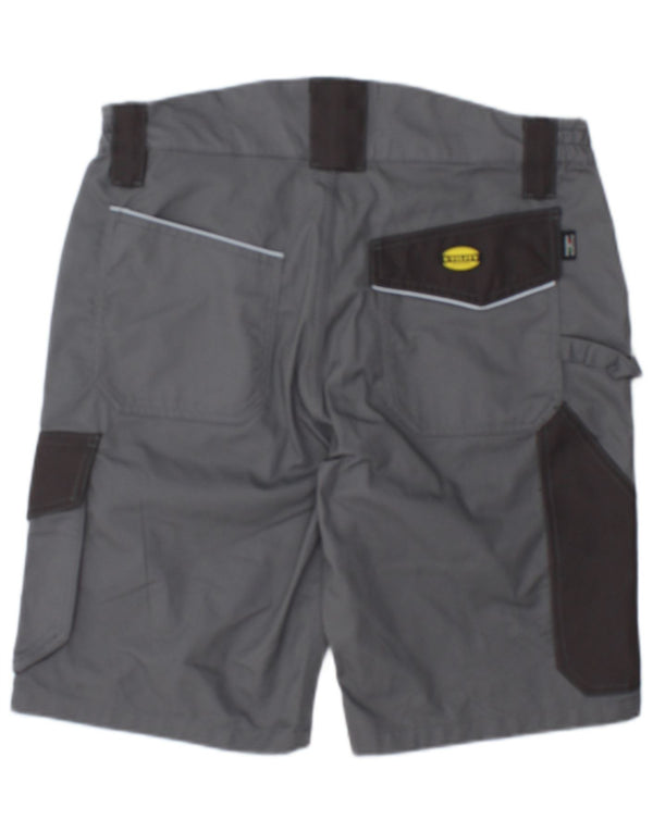 Diadora Mens Cargo Shorts W34 Large Gris Colorblock Poliéster