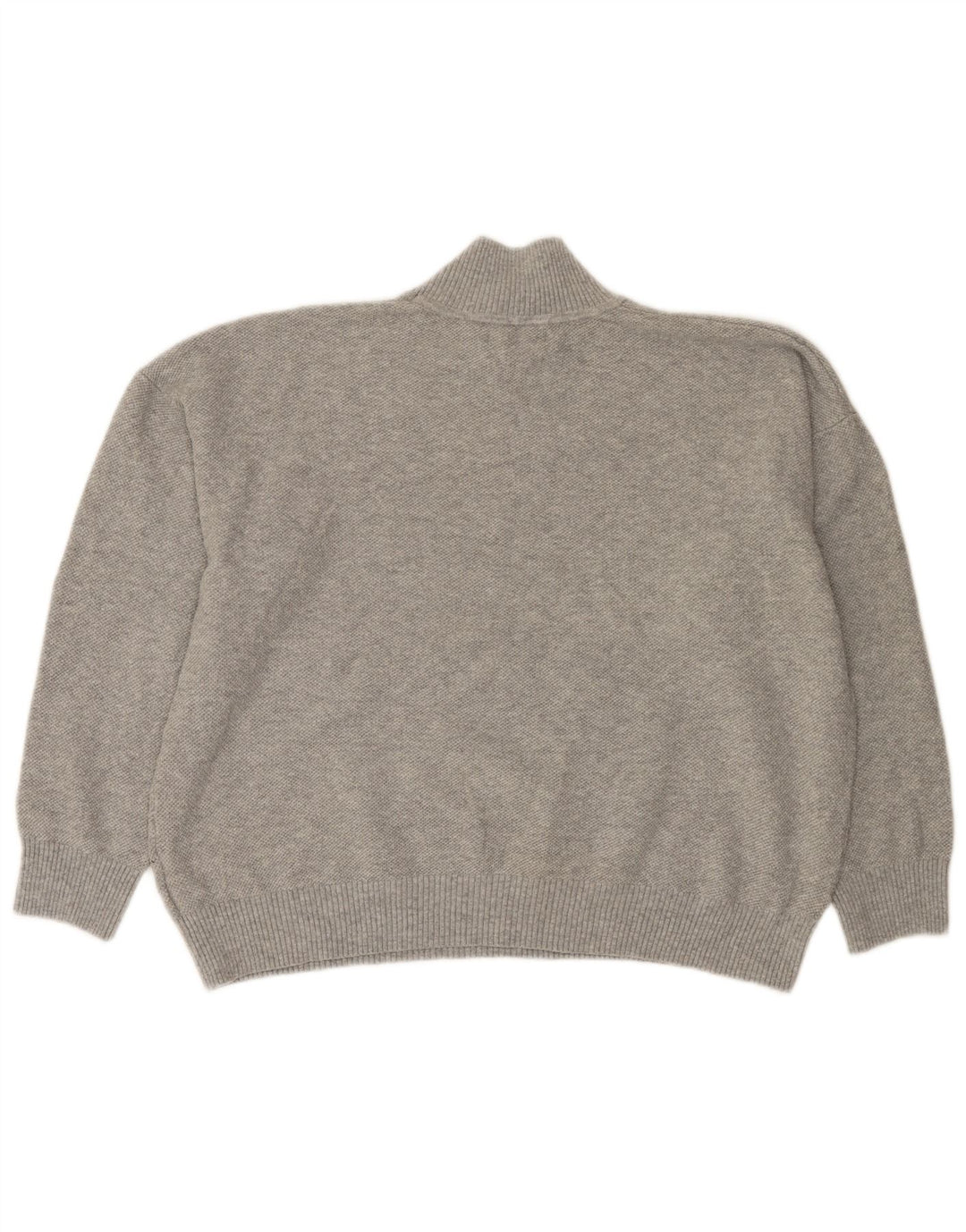 Marks & Spencer Suéter con Cuello Alto para Mujer UK 46 Grande Gris