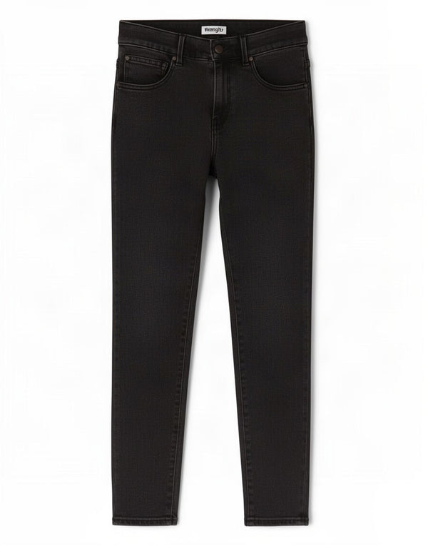 Vaqueros ajustados para mujer Wrangler W29 L27 Algodón gris