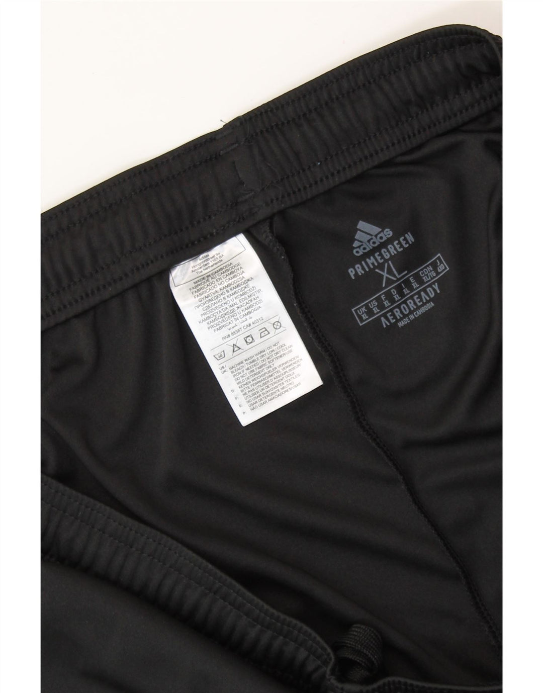 ADIDAS Hombre Aeroready Sport Shorts XL Negro Poliéster