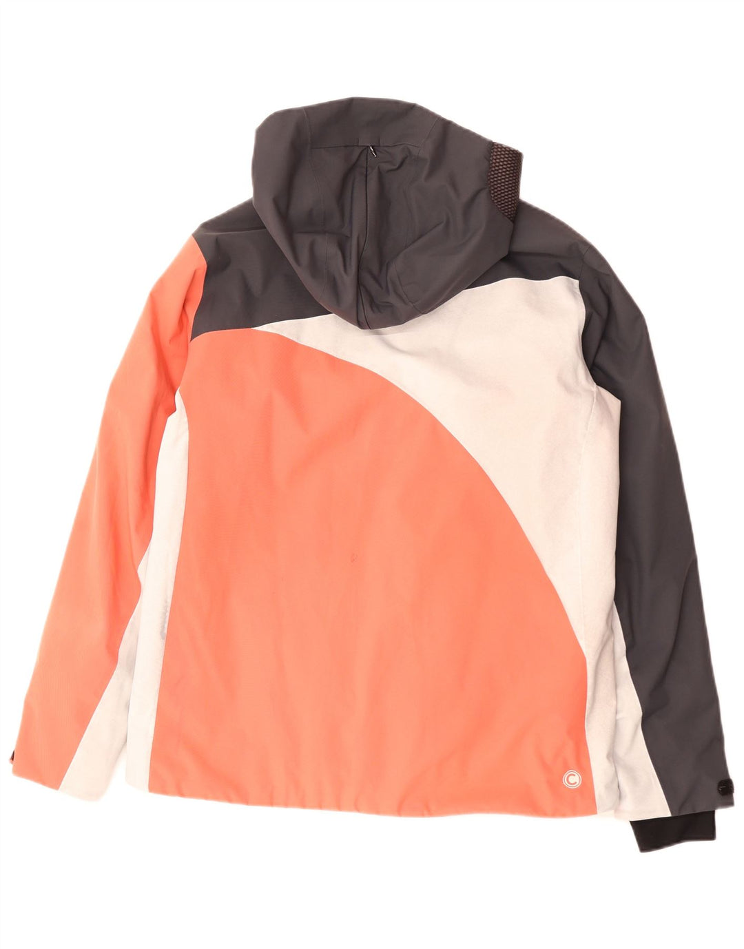 COLMAR Chaqueta cortavientos con capucha para hombre IT 50 Large Pink Colourblock