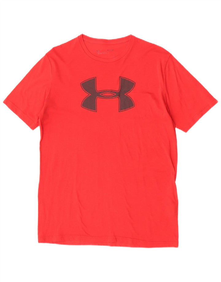 Under Armour Camiseta gráfica para hombre Top Medium Red Cotton