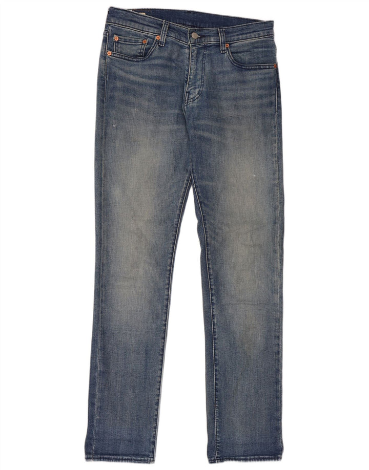 Levi's Hombre 511 Slim Jeans W31 L34 Algodón Azul