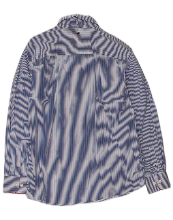 Tommy Hilfiger Camisa para niño 15-16 años Azul Rayas Algodón