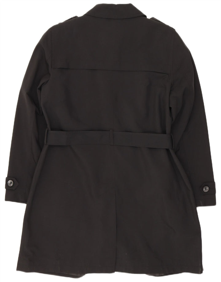 Marks & Spencer Gabardina para mujer UK 46 Grande Poliéster negro
