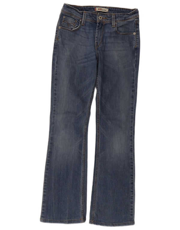 Levi's Mujer 629 Vaqueros Bootcut W26 L32 Algodón Azul