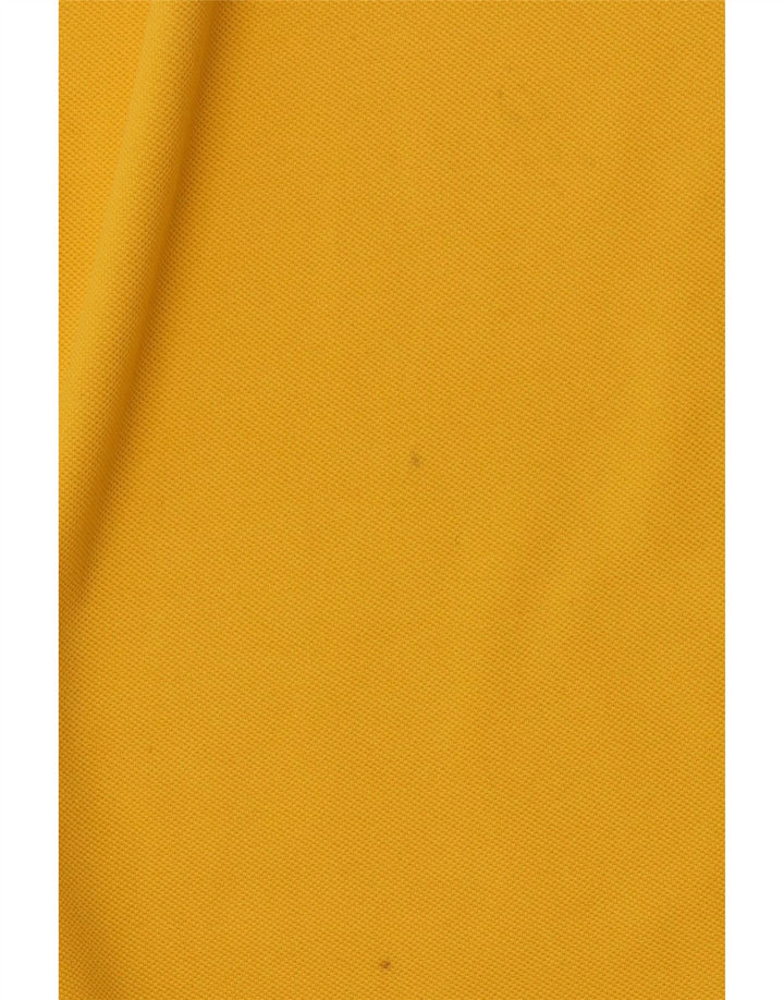 KAPPA Polo Hombre Grande Algodón Amarillo