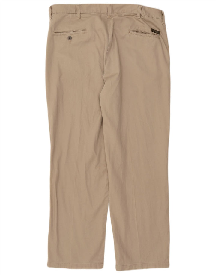 LEE Pantalón chino recto para hombre W38 L30 Algodón beige