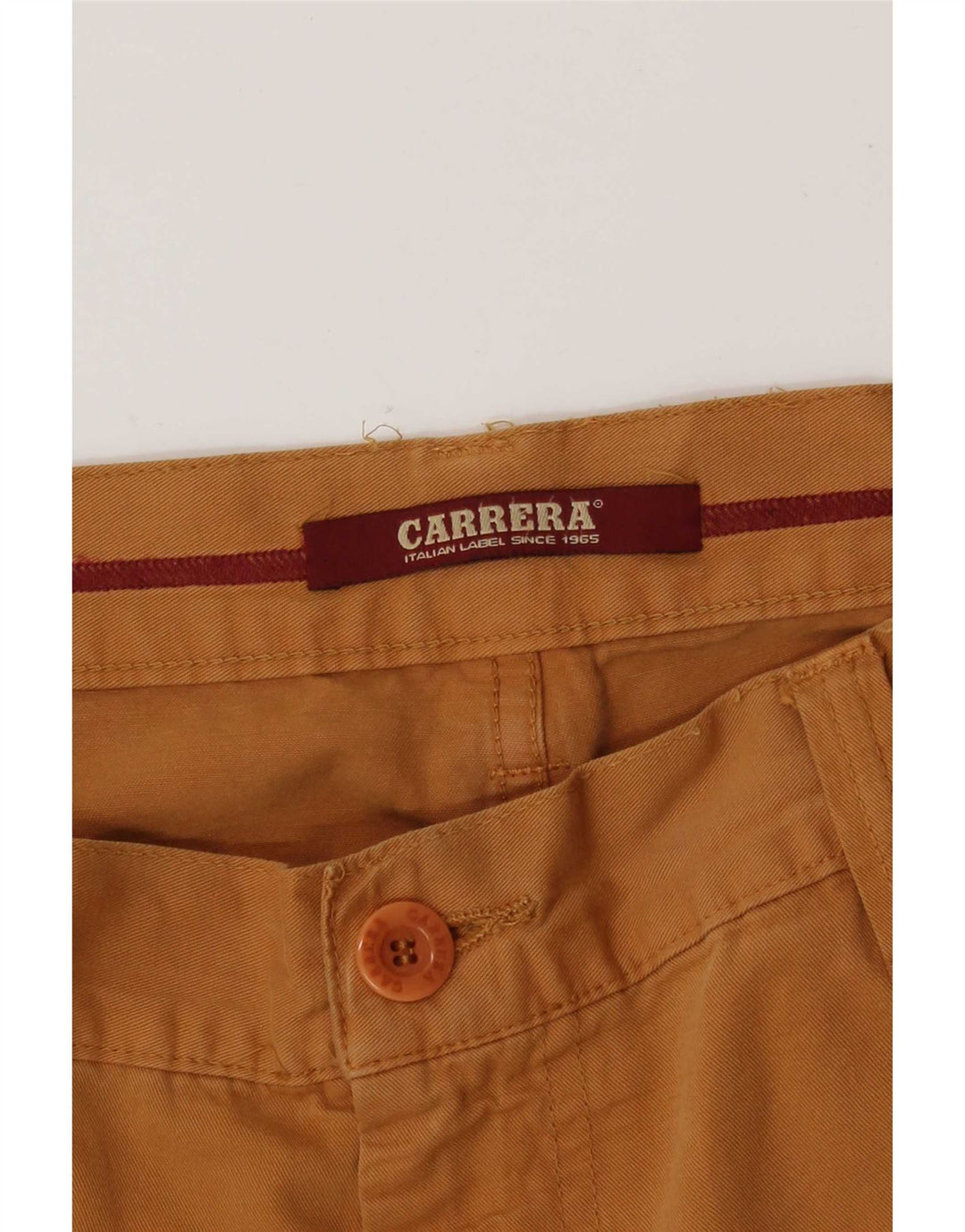 Pantalón Cargo Recto Hombre Carrera W32 L29 Beige