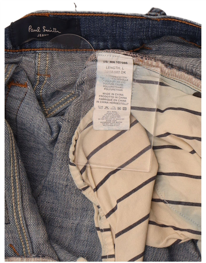 Vaqueros ajustados para hombre Paul Smith W34 L34 Algodón azul