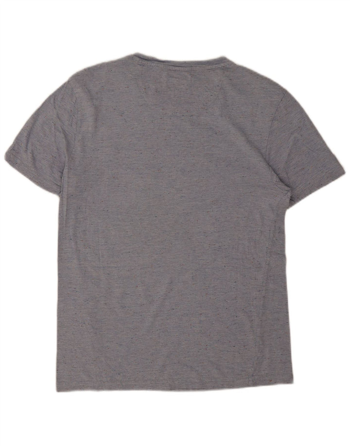 Zara Hombre Camiseta Top Small Azul Moteado