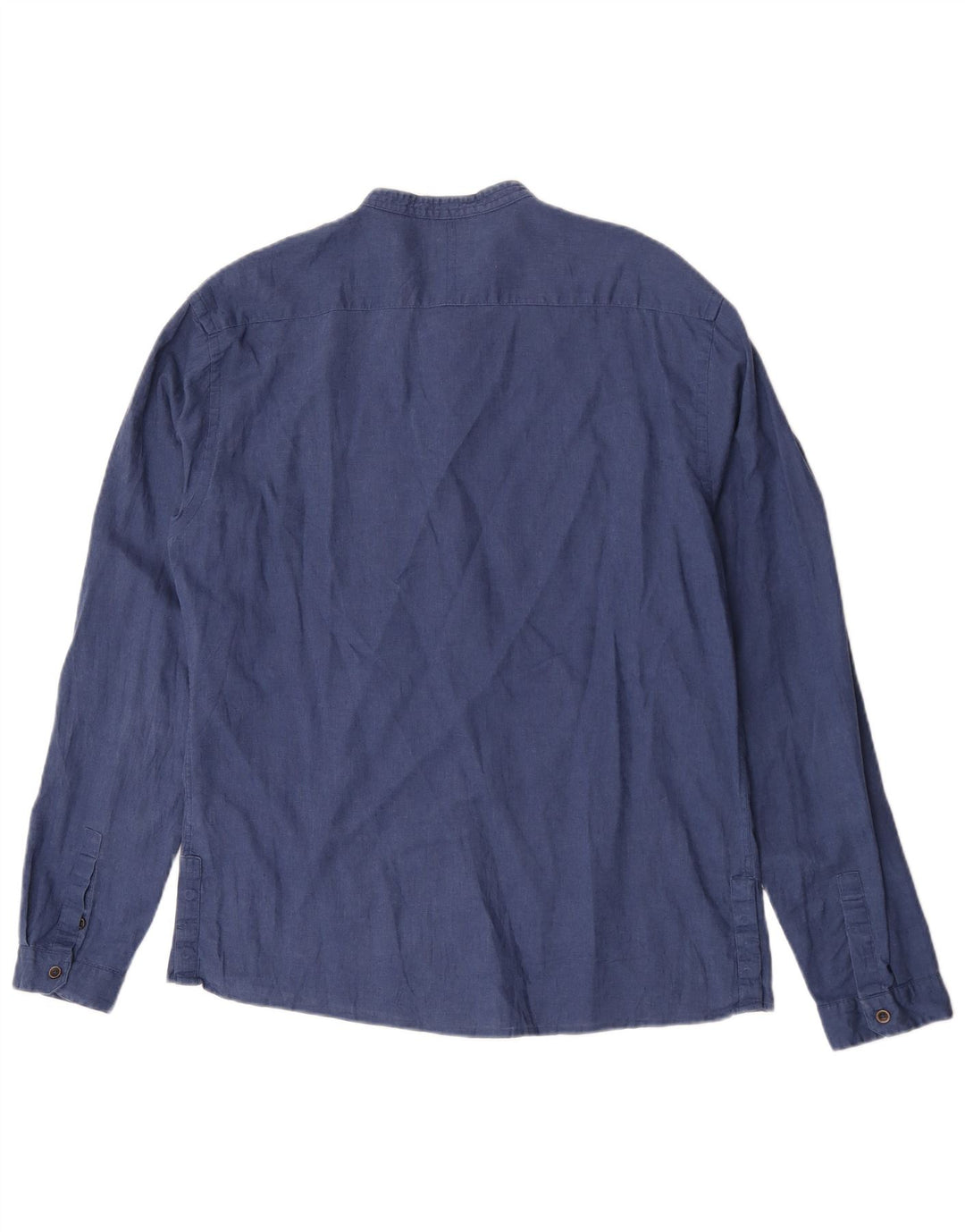 Zara Hombre Camisa Slim Fit XL Azul Marino