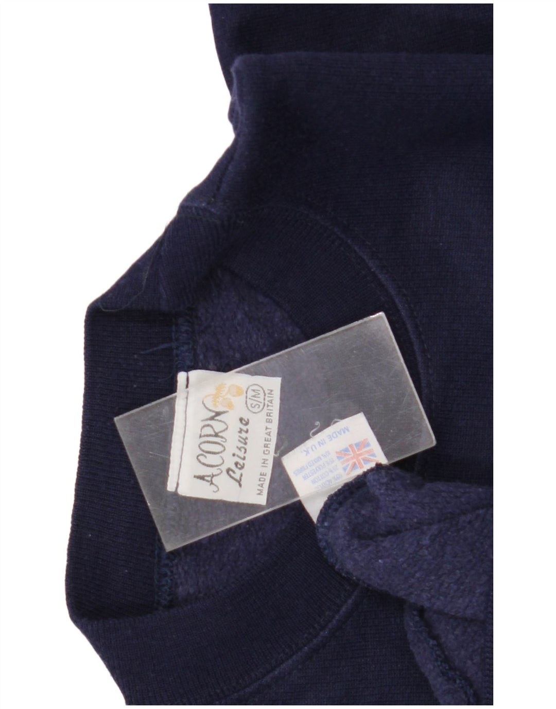 Acorn - Sudadera extragrande con estampado gráfico para mujer, talla 10, color azul marino