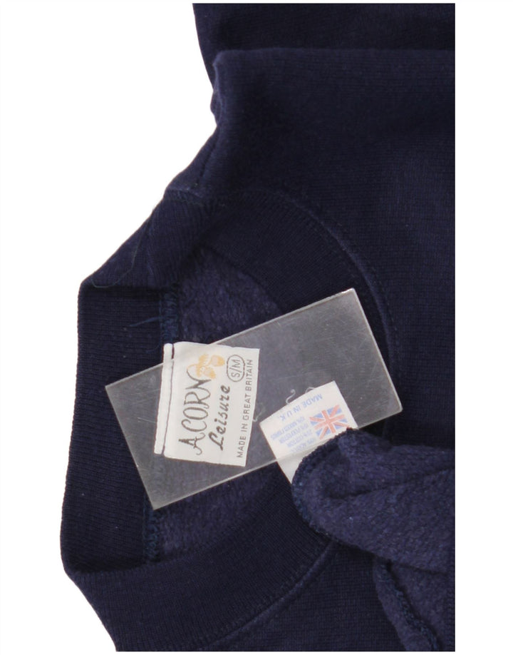 Acorn - Sudadera extragrande con estampado gráfico para mujer, talla 10, color azul marino