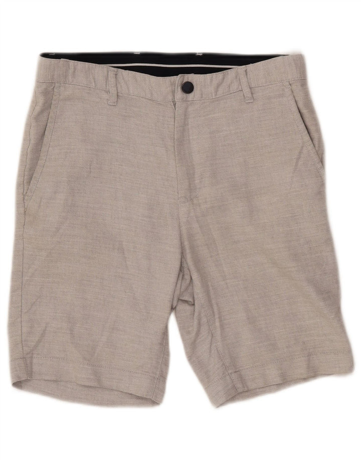 Zara Mens Chino Shorts Pequeño W30 Gris