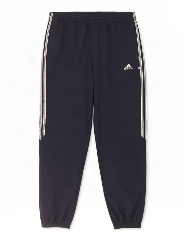 Adidas Hombre Chándal Pantalones Joggers Grande Azul Marino Poliéster