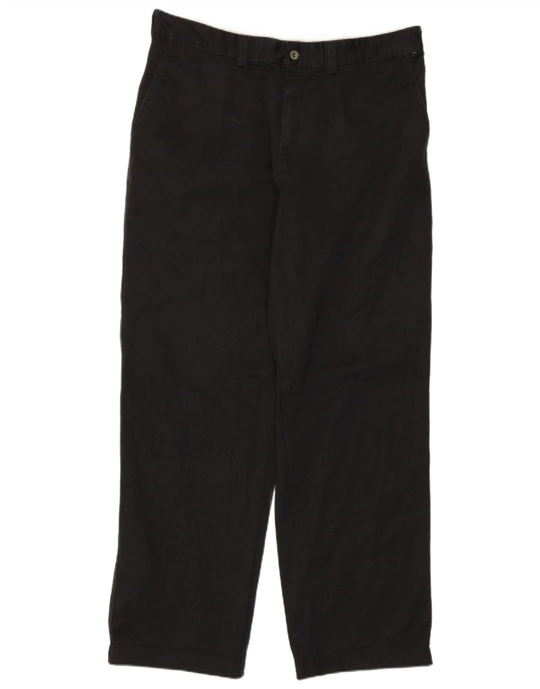 DOCKERS Pantalón chino recto para hombre W36 L32 Algodón negro