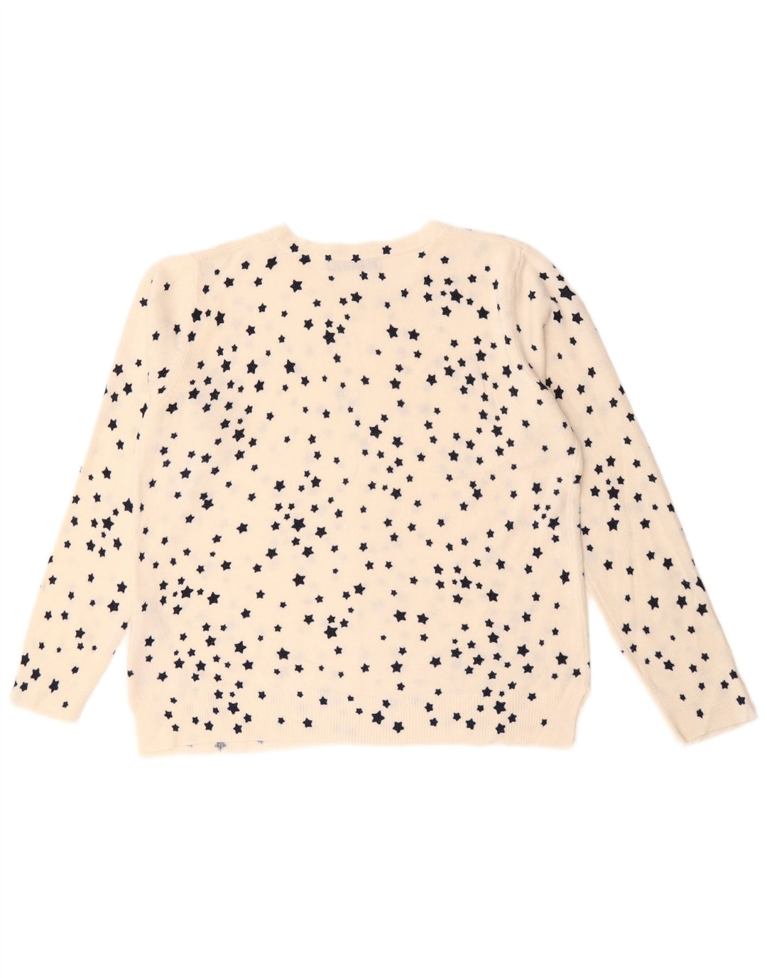Marks & Spencer Jersey con cuello barco para mujer, talla 40, color blanco