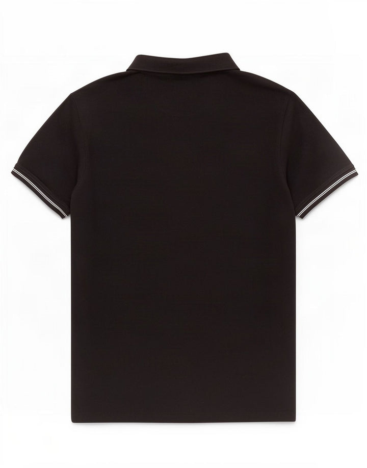 Dack's Polo para hombre 2XL Algodón negro