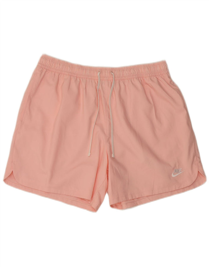 Nike Bañador Corto Mujer ES 40 XL Rosa Poliéster