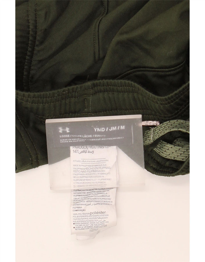 Under Armour Pantalones de chándal con estampado gráfico para niños 9-10 años Caqui mediano