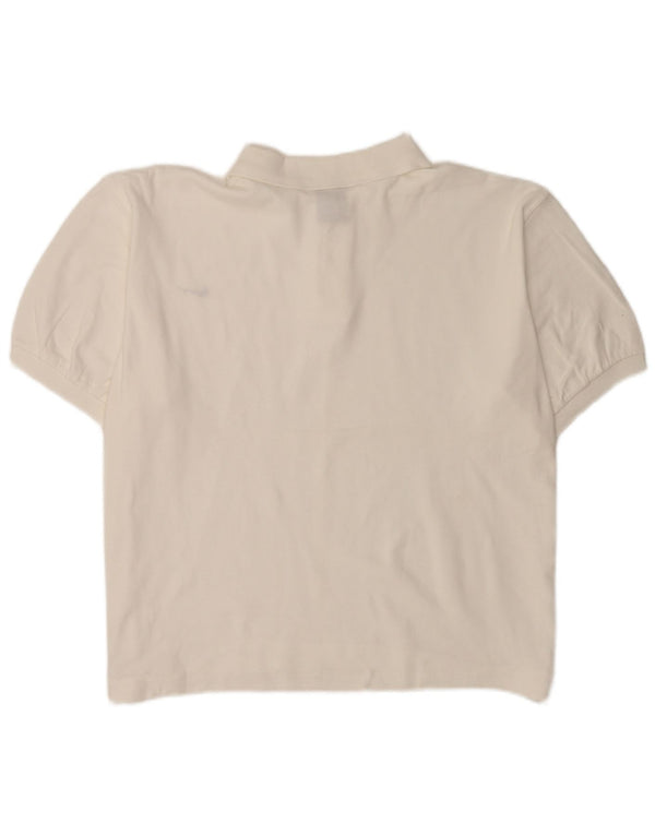 Nike Polo para hombre UK 42/44 Grande Blanco Algodón