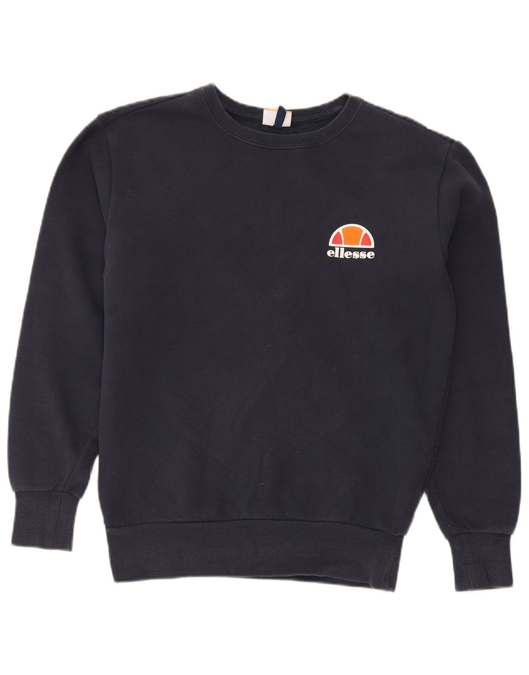 Ellesse Hombre Sudadera Jumper Small Azul Marino Algodón