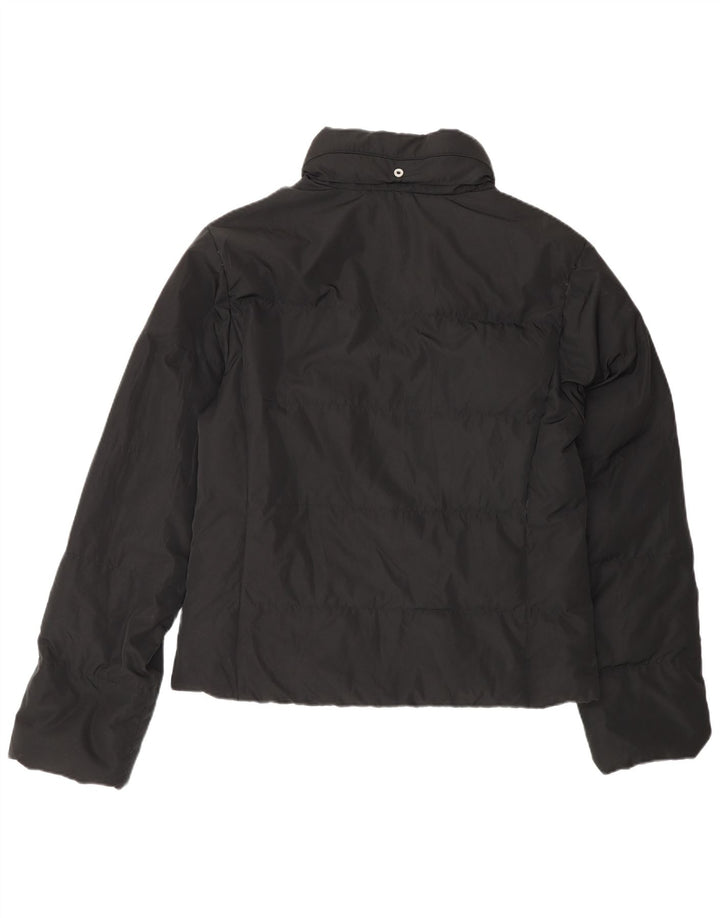 Champion Chaqueta Acolchada Para Mujer UK 46 Grande Poliéster Negro