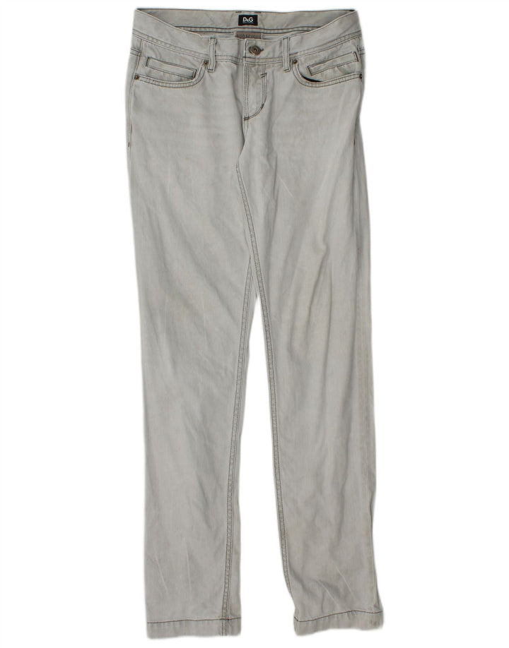 Dolce & Gabbana Vaqueros Slim Hombre W31 L34 Algodón Azul