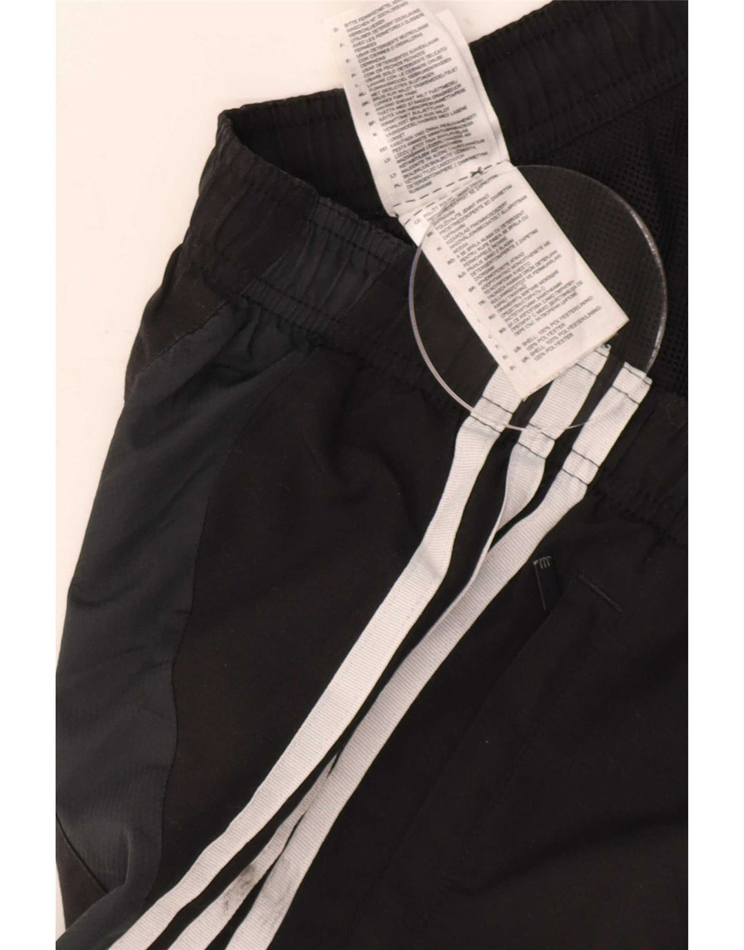 Adidas Hombre Pantalones De Chándal Joggers Small Negro Poliéster