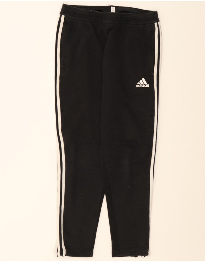 ADIDAS Mens Tracksuit Trousers Medium Black Cotton Vintage Adidas and Second-Hand Adidas from Messina Hembry 