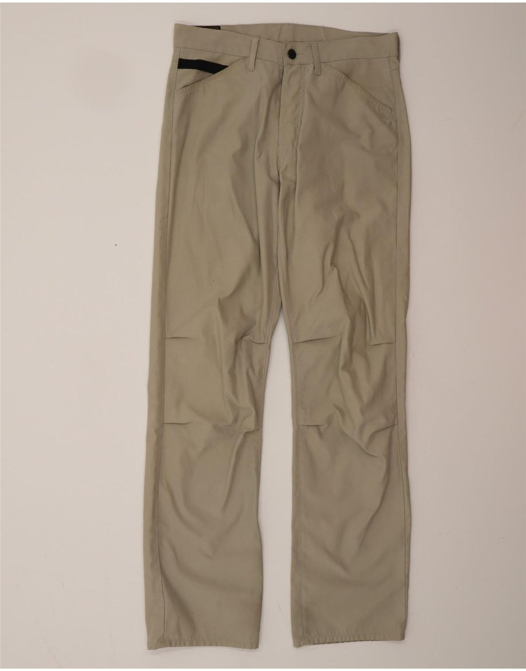 PEPE JEANS Pantalón Casual Recto Mujer W31 L34 Algodón Beige