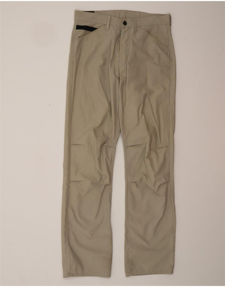PEPE JEANS Pantalón Casual Recto Mujer W31 L34 Algodón Beige