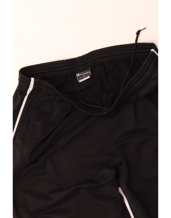 CHAMPION Pantalón Chándal Hombre XL Poliéster Negro