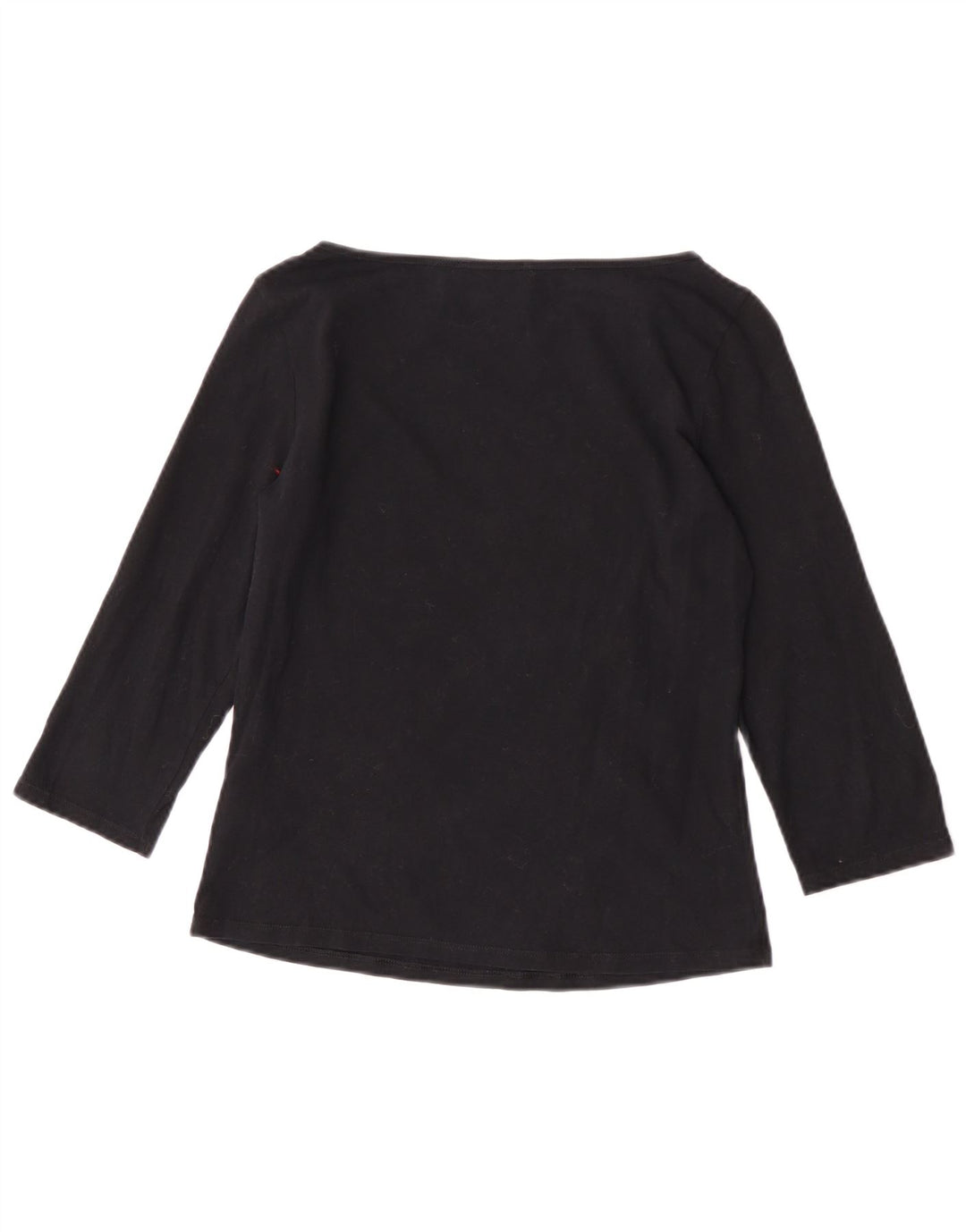 Marks & Spencer Top corto para mujer manga 3/4 UK 42 Algodón negro mediano