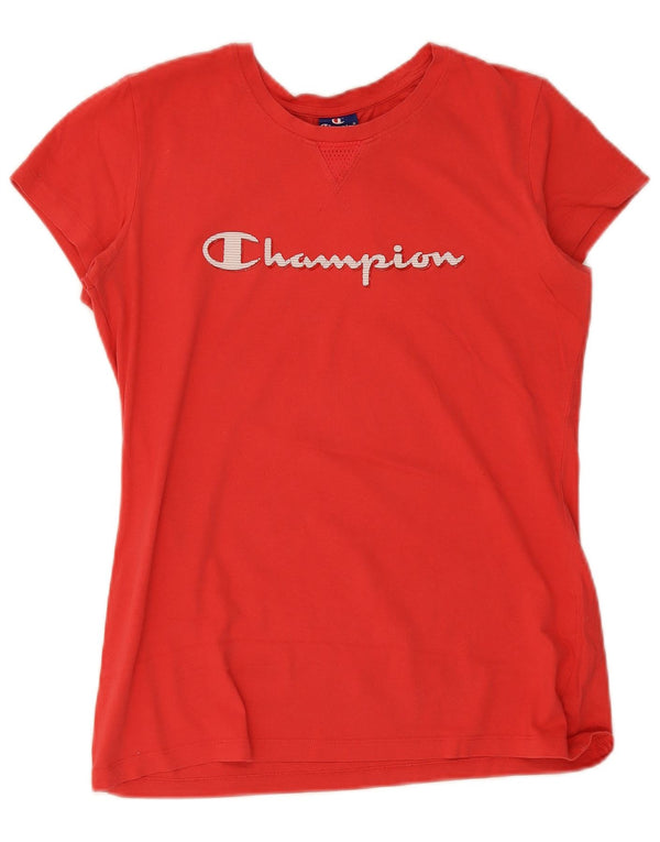 Champion Camiseta Gráfica para Mujer Top UK 40 Grande Rojo